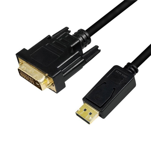 Kabel DisplayPort 1.2 do DVI 24+1, 1m, Czarny -1145389