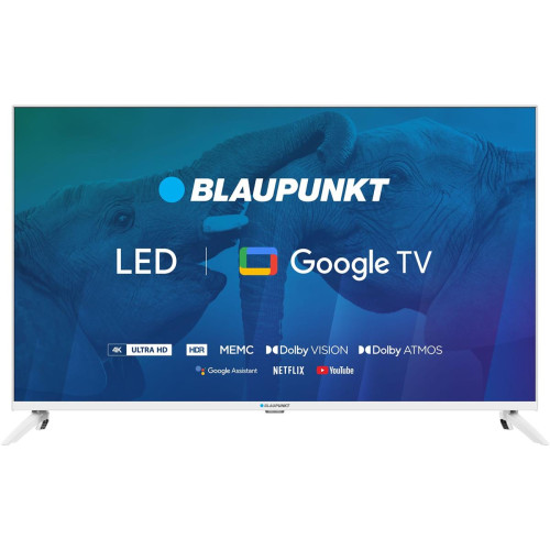 TV 43" Blaupunkt 43UBG6010S 4K Ultra HD LED, GoogleTV, Dolby Atmos, WiFi 2,4-5GHz, BT, biały-11453965