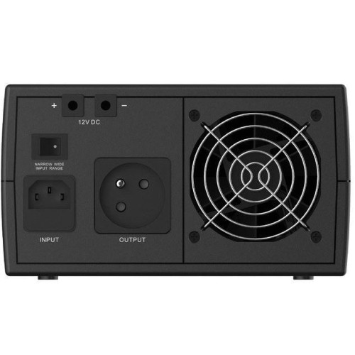 Zasilacz INVERTER 650VA ŁADOWARKA 15A, CZYSTA FALA SINUSOIDALNA (BEZ AKUMULATORÓW)-1145473