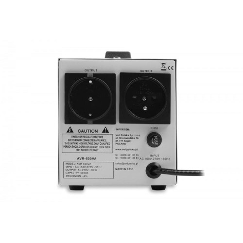 VOLT STABILIZATOR NAPIĘCIA VOLT POLSKA AVR 500-11455743