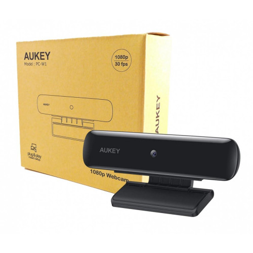 PC-W1 Kamera internetowa USB | Full HD 1920x1080 | 1080p | 30fps | mikrofony stereo z redukcja hałasu-1145858