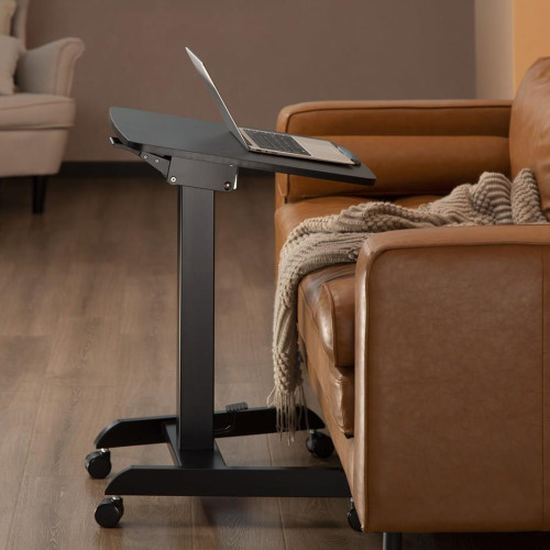 Biurko stolik do laptopa Maclean, regulacja wysokości, do pracy stojąco siedzącej, max wys 113cm, MC-892B-11486857