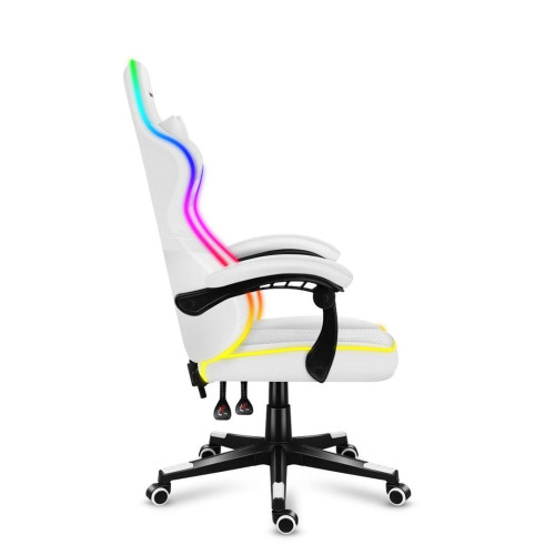 Fotel gamingowy Huzaro Force 4.4 RGB White-11489103