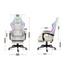 Fotel gamingowy Huzaro Force 4.7 RGB White-11517884