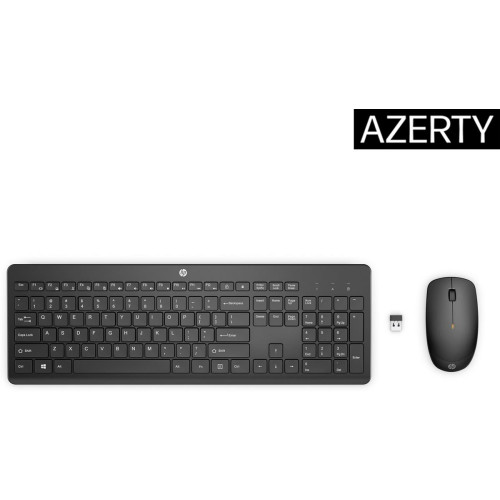 Zestaw klawiatura + mysz HP 230 Wireless Mouse and Keyboard Combo bezprzewodowe białe 3L1F0AA-11500947