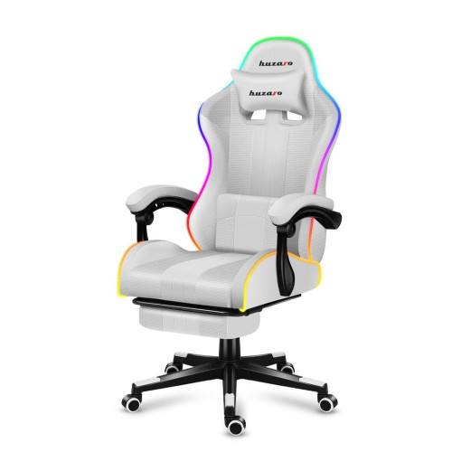 Fotel gamingowy Huzaro Force 4.7 RGB White-11517887
