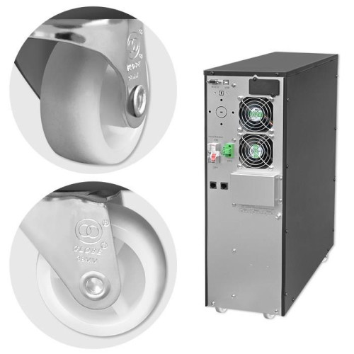 QOLTEC ZASILACZ AWARYJNY UPS 10KVA | 10000W | POWER FACTOR 1.0 | LCD | EPO | USB | ON-LINE-11562224