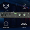 QOLTEC ZASILACZ AWARYJNY DO RACK 3KVA | 3000W | POWER FACTOR 1.0 | LCD | EPO | USB | ON-LINE-11640434