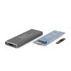 Kieszeń GEMBIRD EE2280-U3C-01 (M.2; Micro USB 3.0 B; Aluminium; kolor czarny)-1166570