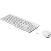 Zestaw klawiatura + mysz HP 230 Wireless Mouse and Keyboard Combo bezprzewodowe białe 3L1F0AA-11684546