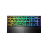 SteelSeries Apex 3 Gaming Keyboard, US Layout, Wired, Black SteelSeries Apex 3 Gaming keyboard IP32 water resistant for