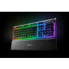 SteelSeries Apex 3 Gaming Keyboard, US Layout, Wired, Black SteelSeries Apex 3 Gaming keyboard IP32 water resistant for protection against spills, Customizable 10-zone RGB illumination reacts to games and Discord, Whisper quiet gaming switches last-11700