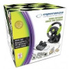 Kierownica Esperanza EG104 (PC, Xbox 360; kolor czarno-zielony)-1175060