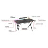 GENESIS BIURKO GAMINGOWE HOLM 300 RGB-1175530