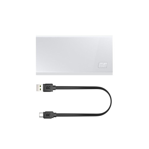GREEN CELL POWERBANK POWERPLAY 20S BIAŁY 20000MAH 22,5W 3X USB-C PD 1X USB-A-11704398