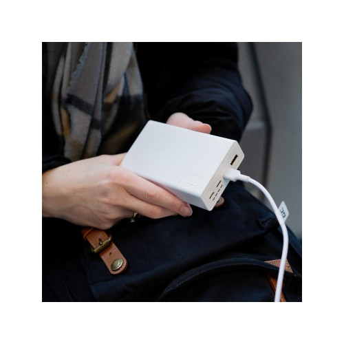 GREEN CELL POWERBANK POWERPLAY 20S BIAŁY 20000MAH 22,5W 3X USB-C PD 1X USB-A-11704410