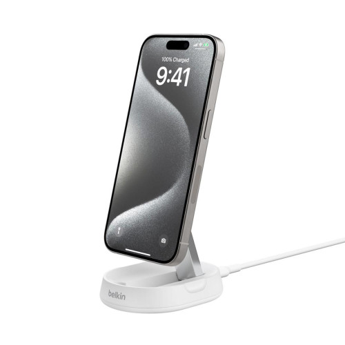 BELKIN ŁADOWARKA BEZPRZEWODOWA SKŁADANA QI2 15W BIAŁA-11704486