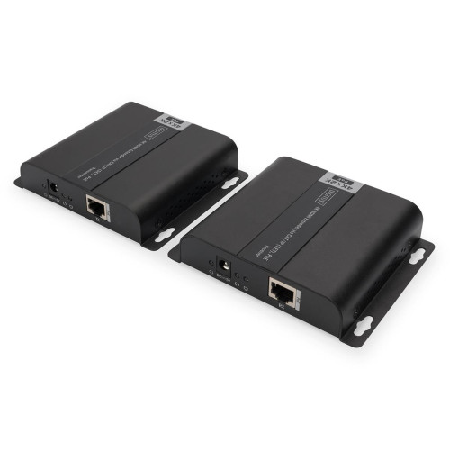 Extender HDMI IP/Cat.5/6/7 120m 4K 30Hz UHD PoEHDCP 1.4 IR audio (zestaw)-11731269