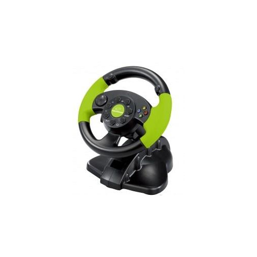Kierownica Esperanza EG104 (PC, Xbox 360; kolor czarno-zielony)-1175057