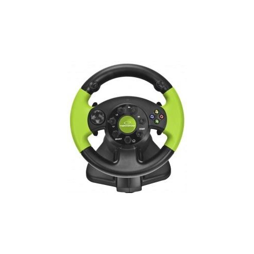 Kierownica Esperanza EG104 (PC, Xbox 360; kolor czarno-zielony)-1175058