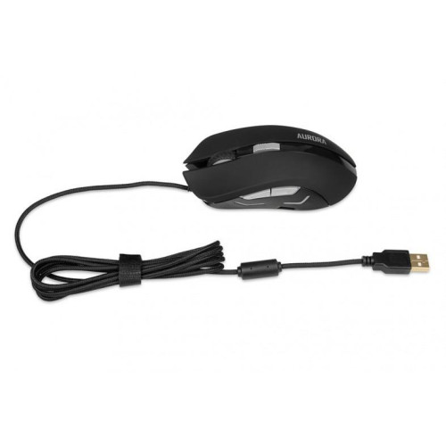 Mysz komputerowa IBOX Aurora A-1 IMOGS9031 (optyczna; 2400 DPI; kolor czarny)-558562