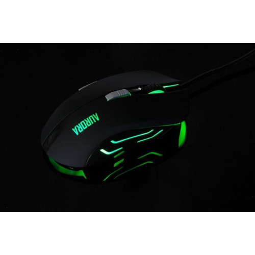 Mysz komputerowa IBOX Aurora A-1 IMOGS9031 (optyczna; 2400 DPI; kolor czarny)-1175102