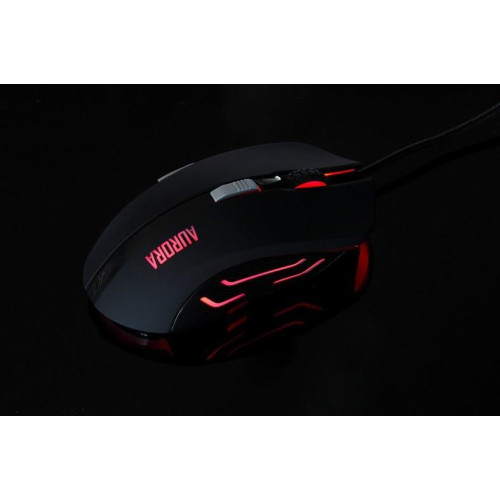 Mysz komputerowa IBOX Aurora A-1 IMOGS9031 (optyczna; 2400 DPI; kolor czarny)-1175103