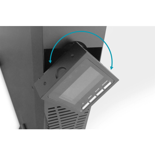 Zasilacz awaryjny UPS OnLine Digitus OnLine Moduł UPS DN-170106, 6000VA, 6000W, 2U, 1x USB 2.0 typ B, 1x RS232, LCD, LE
