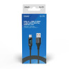 Kabel USB - USB C z wyświetlaczem, 60W, 1m, CL-172-11823401