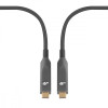 Kabel video USB C-C optyczny 4K hybryda 5m-11825036