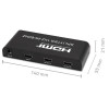 Aktywny rozdzielacz Splitter 2 x HDMI 4K x 2K | 6Gb/s | 60Hz-11827659