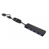 Hub IB-HUB1424-C3 4-Port USB Typ-A, złącze Typ-C/A-11829806
