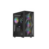 Obudowa Genesis Diaxid 605 ARGB MIDI TOWER USB-C Czarna