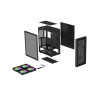 Obudowa Genesis Diaxid 605 ARGB MIDI TOWER USB-C Czarna-11830605