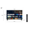 Telewizor TCL 32S5400AF LED 32'' Full HD Android Dolby Audio DVB-T2 Srebrny-11856949