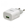 Ładowarka sieciowa IBOX C-35 1A WHITE ILUC35W (USB; kolor biały)-1189263