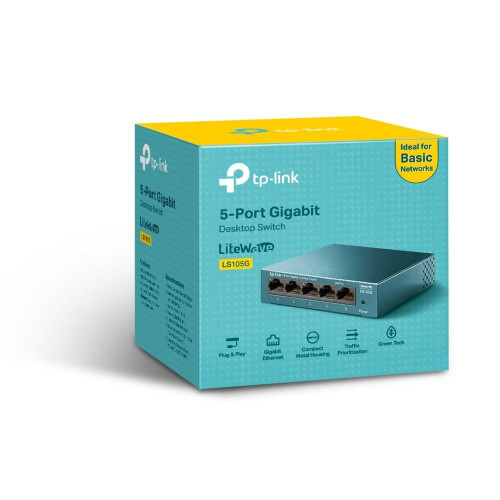 Switch TP-LINK TL-LS105G (5x 10/100/1000Mbps)-1181826