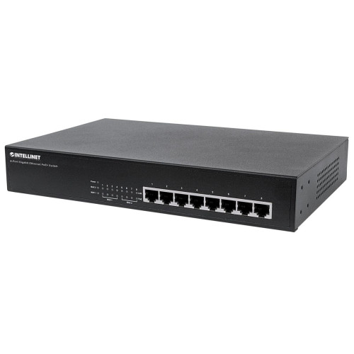 INTELLINET GIGABIT SWITCH 8X 10/100/1000 RJ45 POE+ 140W 19 RACK 560641-1182368