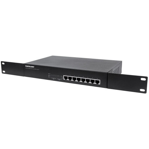 INTELLINET GIGABIT SWITCH 8X 10/100/1000 RJ45 POE+ 140W 19 RACK 560641-1182372