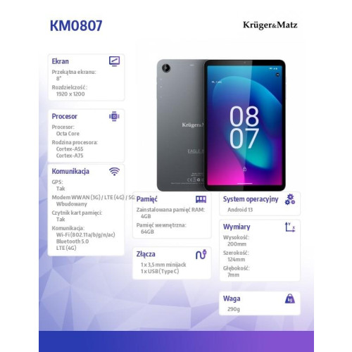 Tablet Eagle KM0807-11824565
