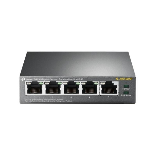 Switch TP-LINK TL-SG1005P (5x 10/100/1000Mbps)-1182463