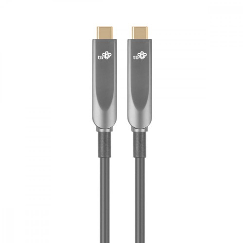 Kabel video USB C-C optyczny 4K hybryda 5m-11825035