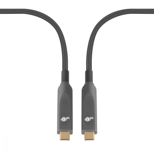 Kabel video USB C-C optyczny 4K hybryda 5m-11825036