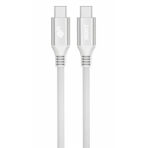 Kabel USB C - USB C 1m 240W biały