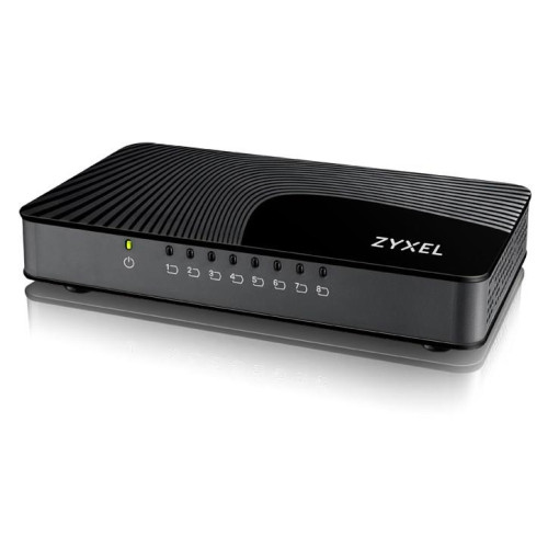 Switch ZyXEL GS-108SV2-EU0101F (8x 10/100/1000Mbps)-1182631