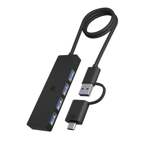 Hub IB-HUB1424-C3 4-Port USB Typ-A, złącze Typ-C/A-11829804
