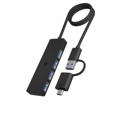 Hub IB-HUB1424-C3 4-Port USB Typ-A, złącze Typ-C/A-11829812