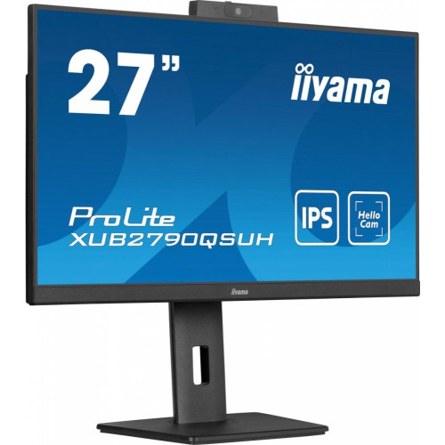 Monitor 27 cali XUB2790QSUH-B1 IPS,QHD,CAM,MIC,HDMI,DP,3xUSB(3.2), 100Hz,ADAPTIVE SYNC,FlickerFree,2x2W,WINDOWS HELLO-1