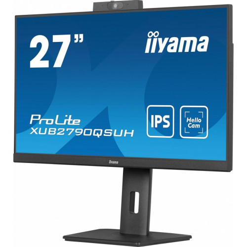Monitor 27 cali XUB2790QSUH-B1 IPS,QHD,CAM,MIC,HDMI,DP,3xUSB(3.2), 100Hz,ADAPTIVE SYNC,FlickerFree,2x2W,WINDOWS HELLO-1