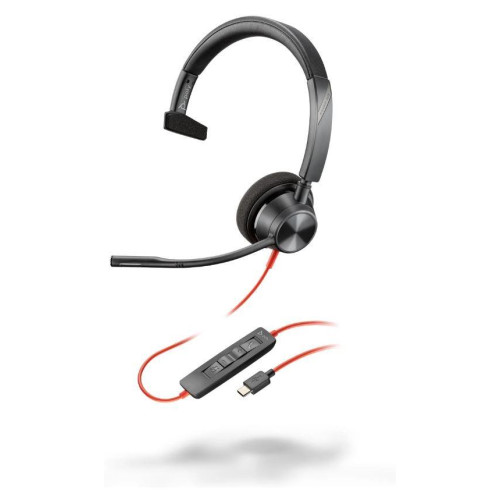 Słuchawki Blackwire 3310 Mono USB-C/A 8X215AA
